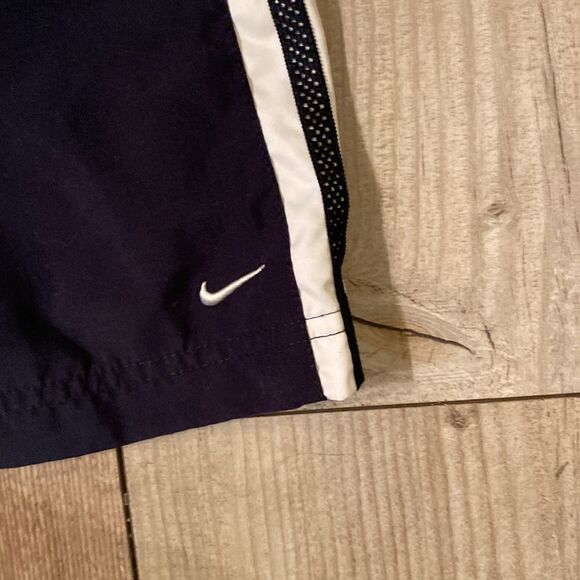 Nike Women’s Navy Blue Windbreaker Capris Size Large 12-14 - Picture 5 of 8